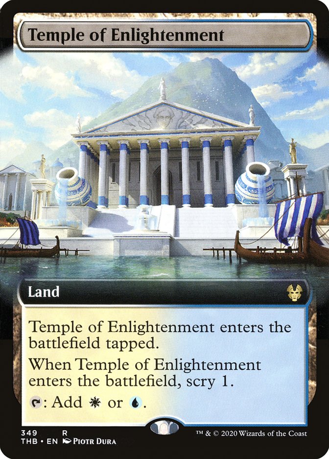 Temple of Enlightenment (Extended Art) [Theros Beyond Death] | Impulse Games and Hobbies