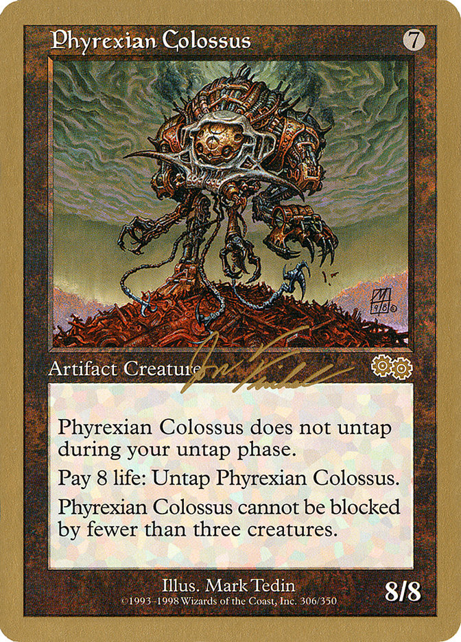 Phyrexian Colossus (Jon Finkel) [World Championship Decks 2000] | Impulse Games and Hobbies