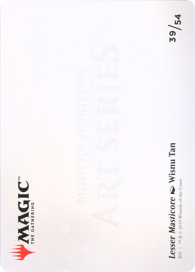 Lesser Masticore // Lesser Masticore [Modern Horizons Art Series] | Impulse Games and Hobbies