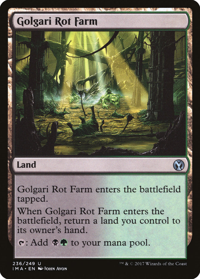 Golgari Rot Farm [Iconic Masters] | Impulse Games and Hobbies