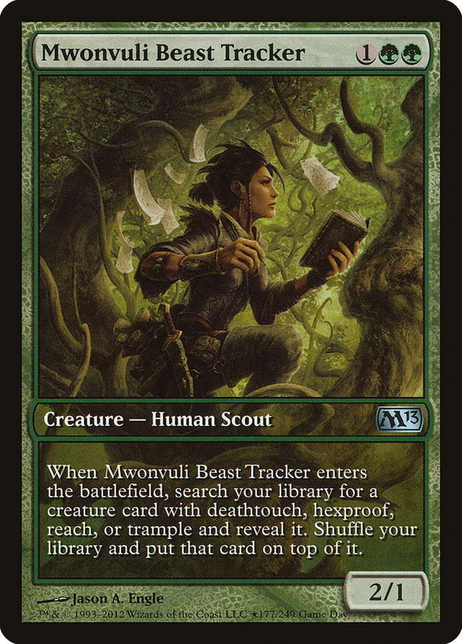Mwonvuli Beast Tracker (Game Day) [Magic 2013 Promos] | Impulse Games and Hobbies