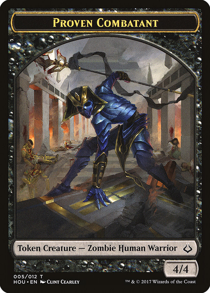 Proven Combatant Token [Hour of Devastation Tokens] | Impulse Games and Hobbies