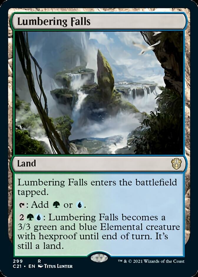 Lumbering Falls [Commander 2021] | Impulse Games and Hobbies