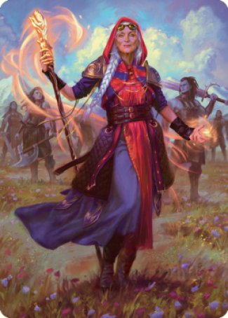 Jaya, Fiery Negotiator Art Card 1 [Dominaria United Art Series] | Impulse Games and Hobbies