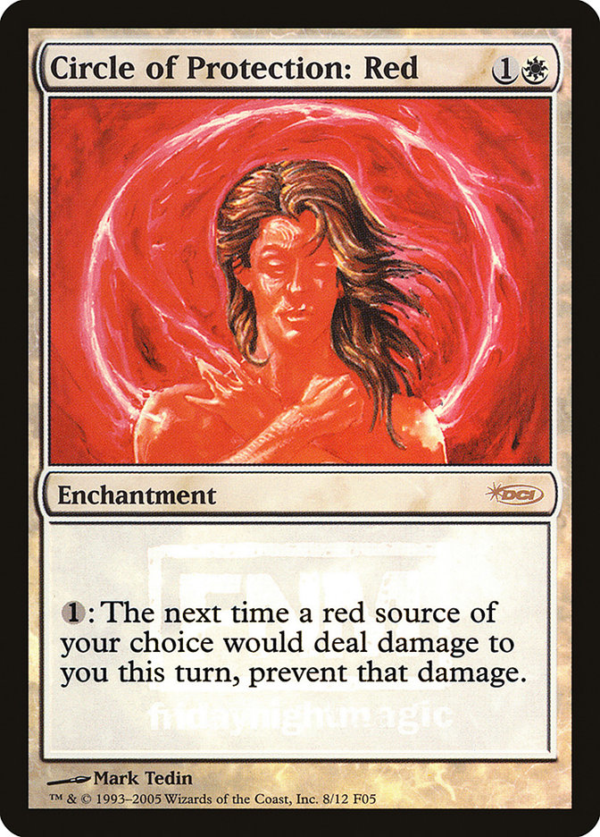 Circle of Protection: Red [Friday Night Magic 2005] | Impulse Games and Hobbies