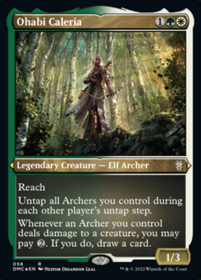 Ohabi Caleria (Foil Etched) [Dominaria United Commander] | Impulse Games and Hobbies