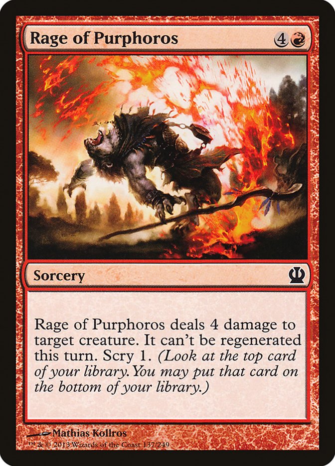 Rage of Purphoros [Theros] | Impulse Games and Hobbies