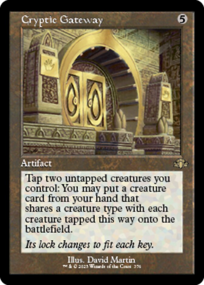 Cryptic Gateway (Retro) [Dominaria Remastered] | Impulse Games and Hobbies