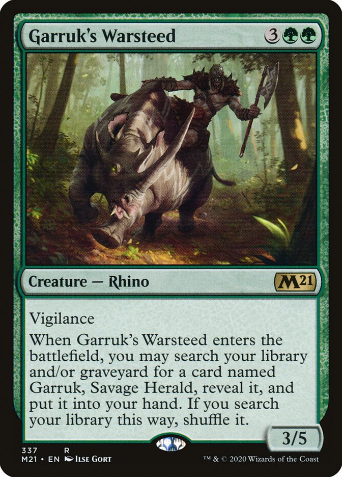 Garruk's Warsteed [Core Set 2021] | Impulse Games and Hobbies