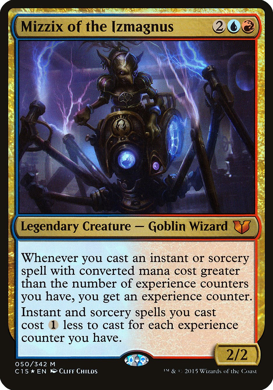 Mizzix of the Izmagnus (Oversized) [Commander 2015 Oversized] | Impulse Games and Hobbies