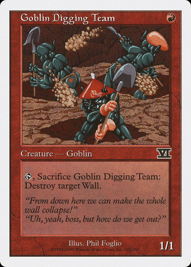 Goblin Digging Team [Classic Sixth Edition] | Impulse Games and Hobbies