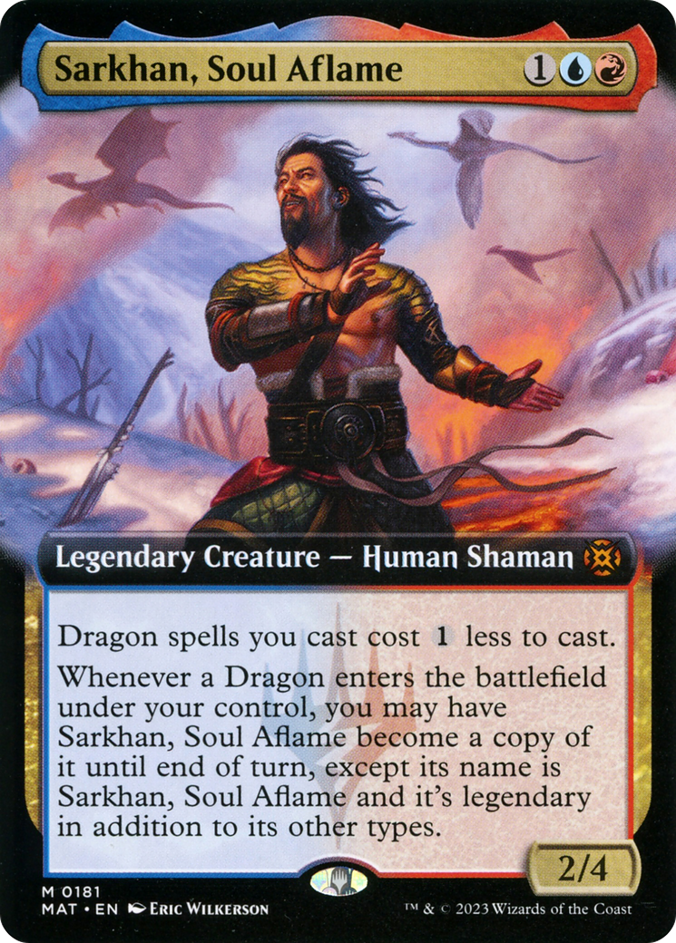 Sarkhan, Soul Aflame (Extended Art) [March of the Machine: The Aftermath] | Impulse Games and Hobbies