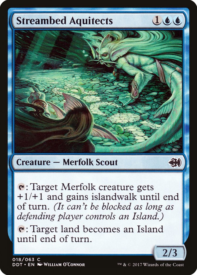 Streambed Aquitects [Duel Decks: Merfolk vs. Goblins] | Impulse Games and Hobbies