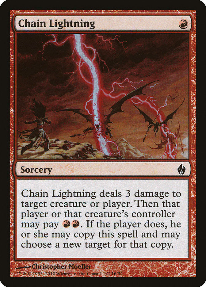 Chain Lightning [Premium Deck Series: Fire and Lightning] | Impulse Games and Hobbies