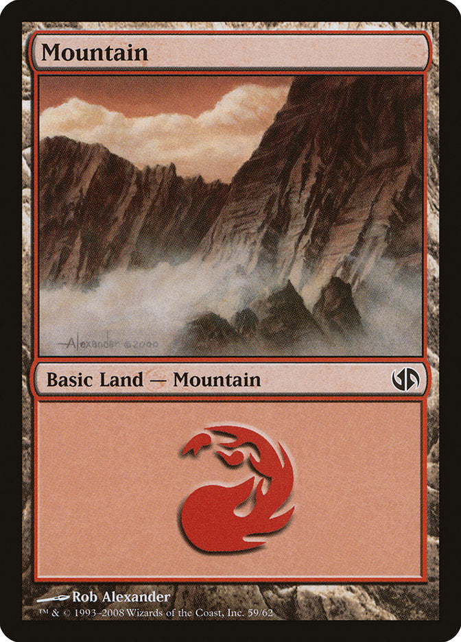 Mountain (59) [Duel Decks: Jace vs. Chandra] | Impulse Games and Hobbies