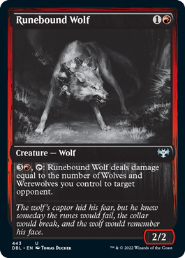 Runebound Wolf [Innistrad: Double Feature] | Impulse Games and Hobbies