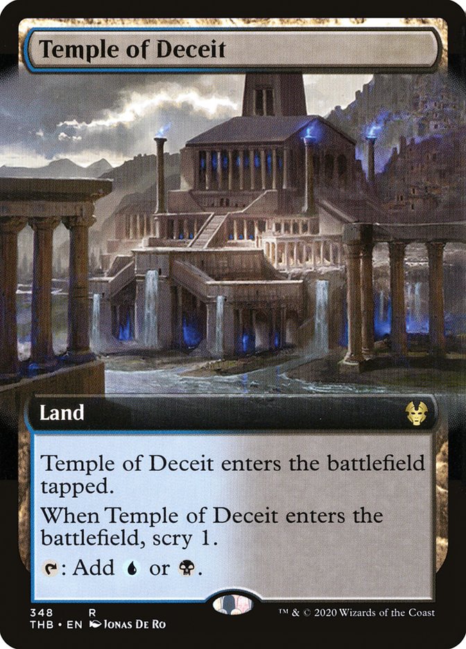Temple of Deceit (Extended Art) [Theros Beyond Death] | Impulse Games and Hobbies