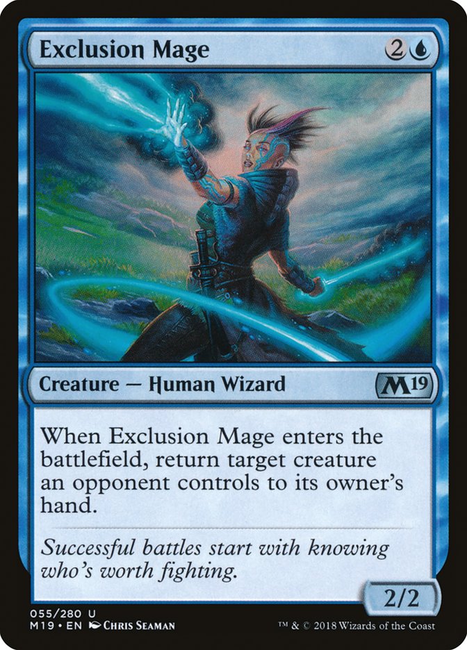 Exclusion Mage [Core Set 2019] | Impulse Games and Hobbies