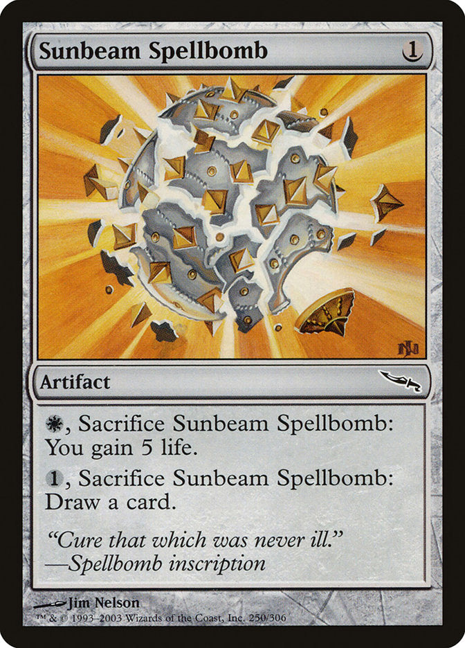 Sunbeam Spellbomb [Mirrodin] | Impulse Games and Hobbies