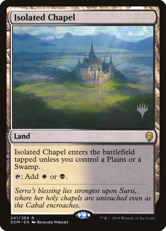 Isolated Chapel (Promo Pack) [Dominaria Promos] | Impulse Games and Hobbies