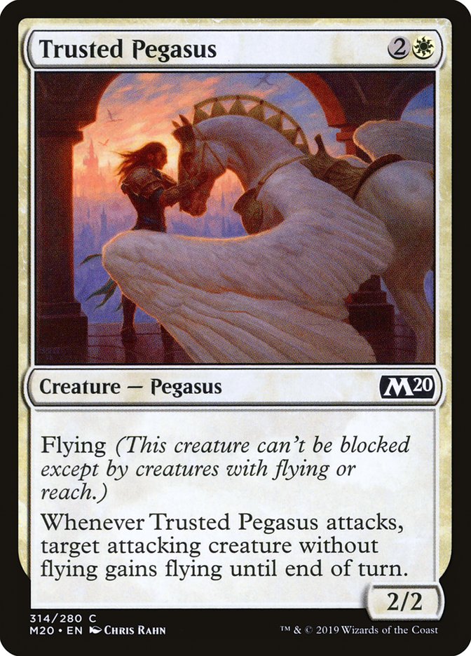 Trusted Pegasus [Core Set 2020] | Impulse Games and Hobbies