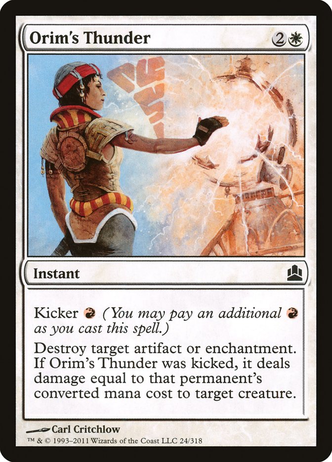 Orim's Thunder [Commander 2011] | Impulse Games and Hobbies