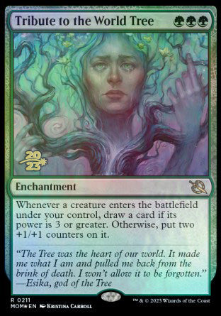 Tribute to the World Tree [March of the Machine Prerelease Promos] | Impulse Games and Hobbies