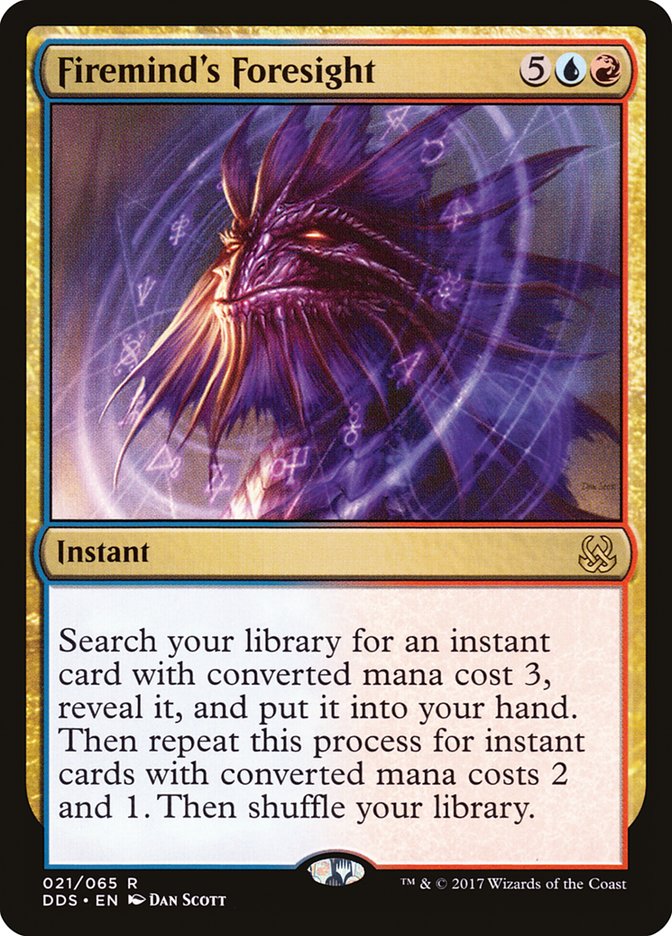 Firemind's Foresight [Duel Decks: Mind vs. Might] | Impulse Games and Hobbies