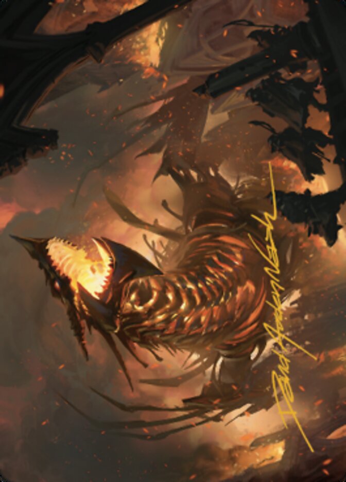 The Fall of Kroog Art Card (Gold-Stamped Signature) [The Brothers' War Art Series] | Impulse Games and Hobbies