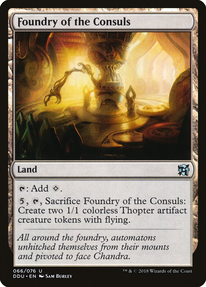 Foundry of the Consuls [Duel Decks: Elves vs. Inventors] | Impulse Games and Hobbies