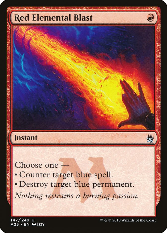 Red Elemental Blast [Masters 25] | Impulse Games and Hobbies