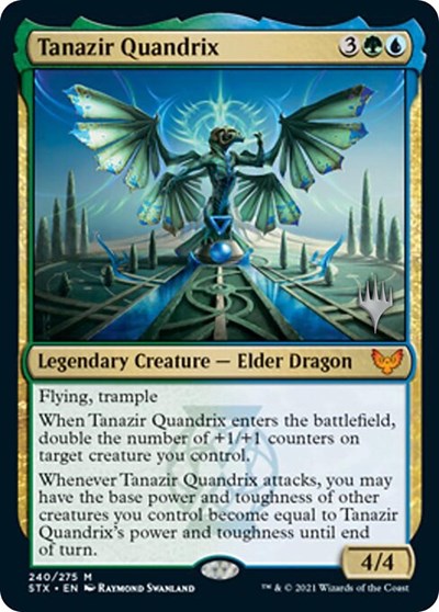 Tanazir Quandrix (Promo Pack) [Strixhaven: School of Mages Promos] | Impulse Games and Hobbies