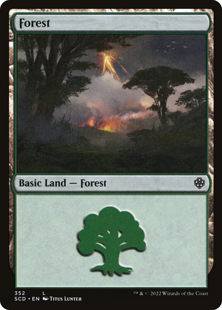 Forest (352) [Starter Commander Decks] | Impulse Games and Hobbies