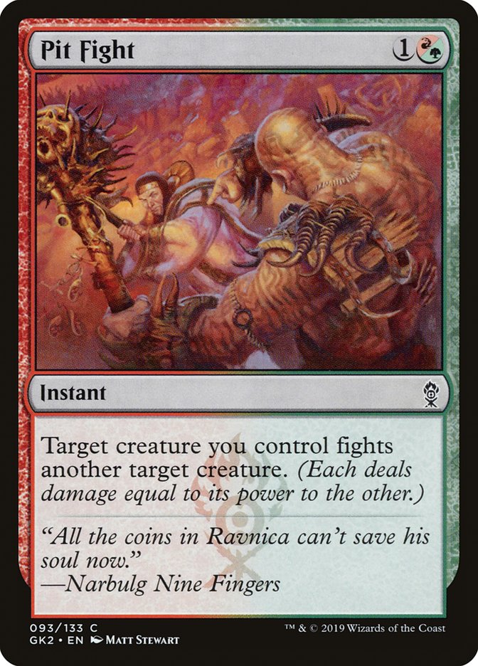 Pit Fight [Ravnica Allegiance Guild Kit] | Impulse Games and Hobbies