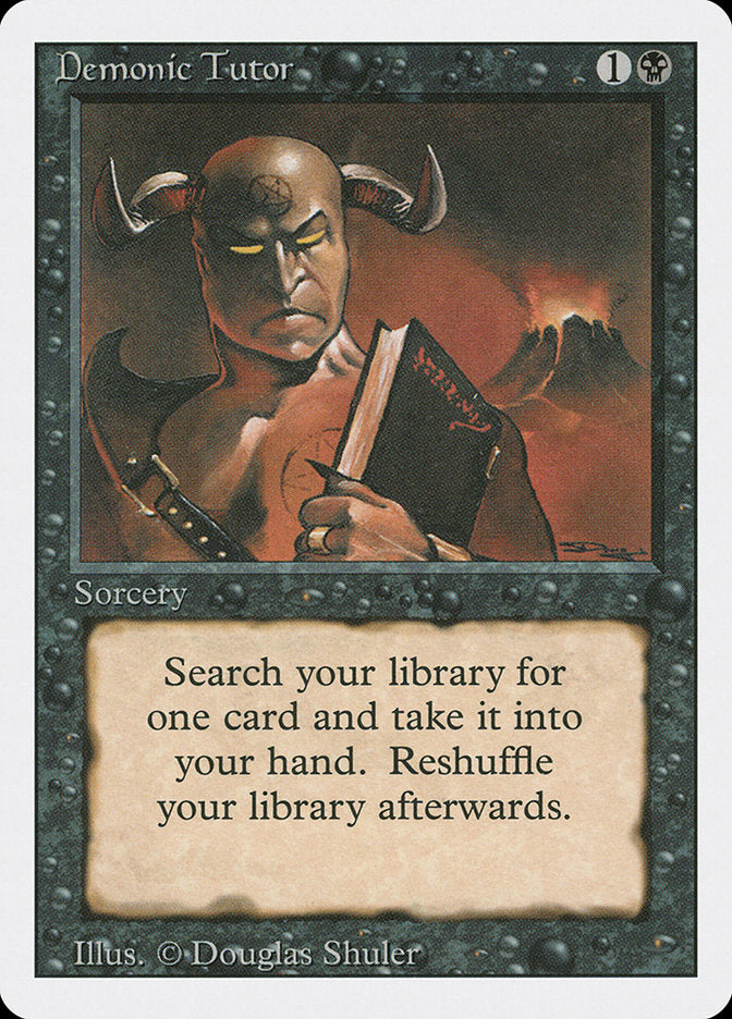 Demonic Tutor [Revised Edition] | Impulse Games and Hobbies