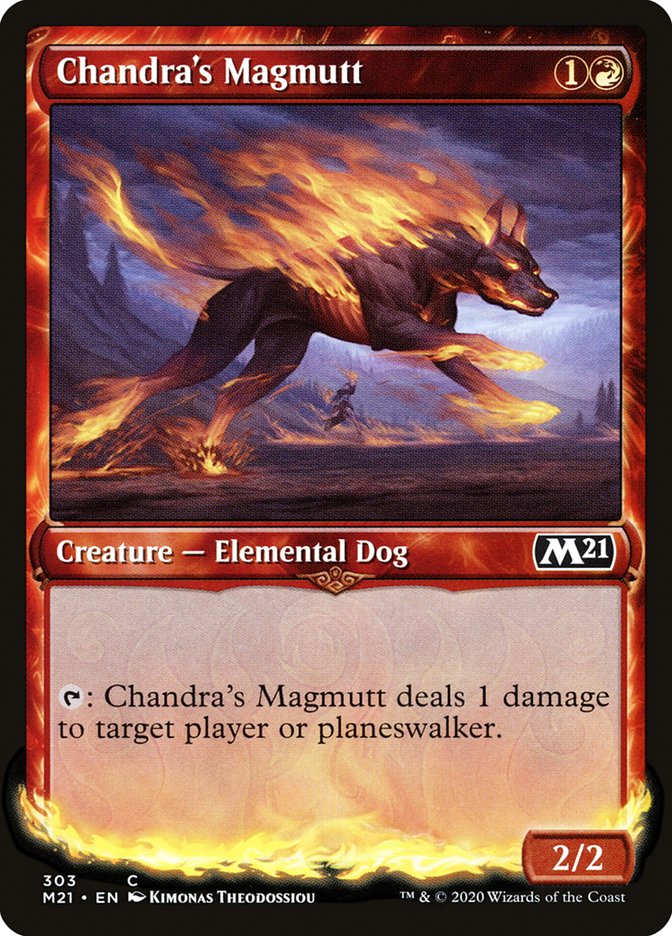 Chandra's Magmutt (Showcase) [Core Set 2021] | Impulse Games and Hobbies