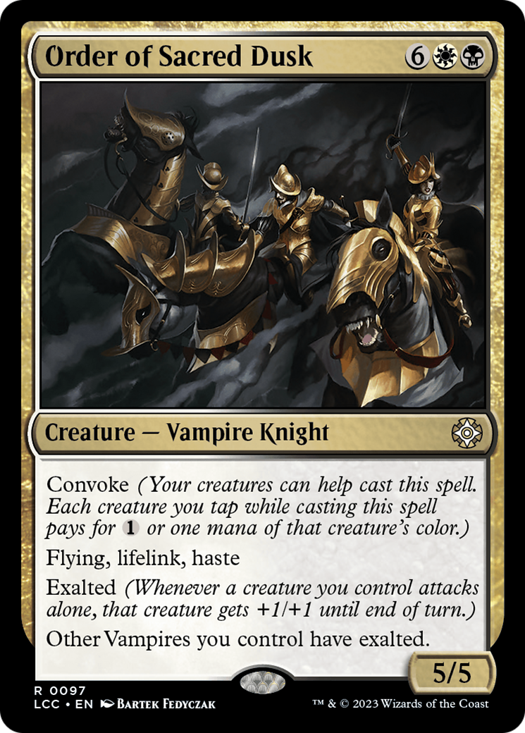 Order of Sacred Dusk [The Lost Caverns of Ixalan Commander] | Impulse Games and Hobbies