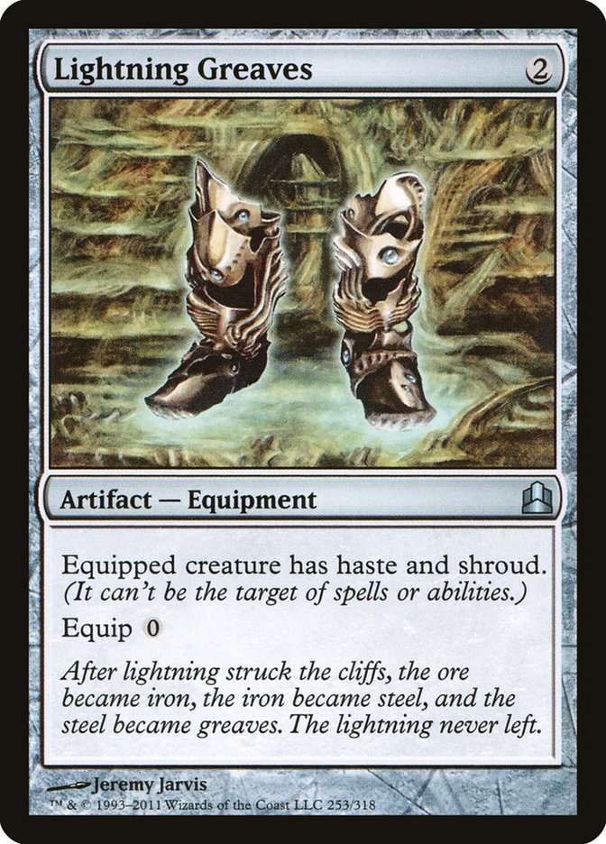 Lightning Greaves [Commander 2011] | Impulse Games and Hobbies