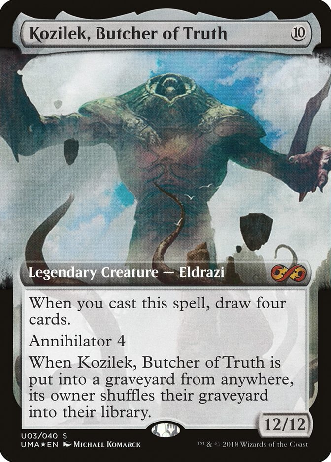 Kozilek, Butcher of Truth (Topper) [Ultimate Masters Box Topper] | Impulse Games and Hobbies