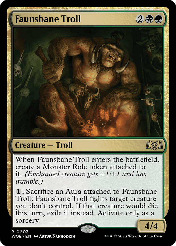 Faunsbane Troll [Wilds of Eldraine] | Impulse Games and Hobbies