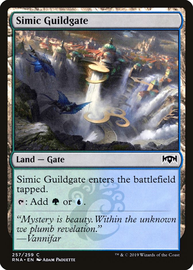 Simic Guildgate (257/259) [Ravnica Allegiance] | Impulse Games and Hobbies