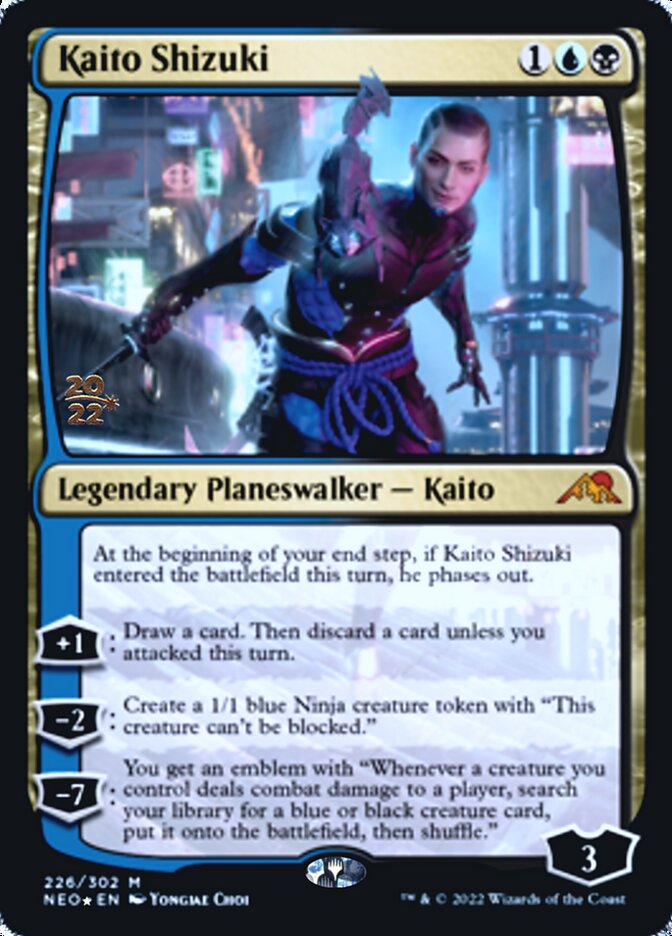 Kaito Shizuki [Kamigawa: Neon Dynasty Prerelease Promos] | Impulse Games and Hobbies