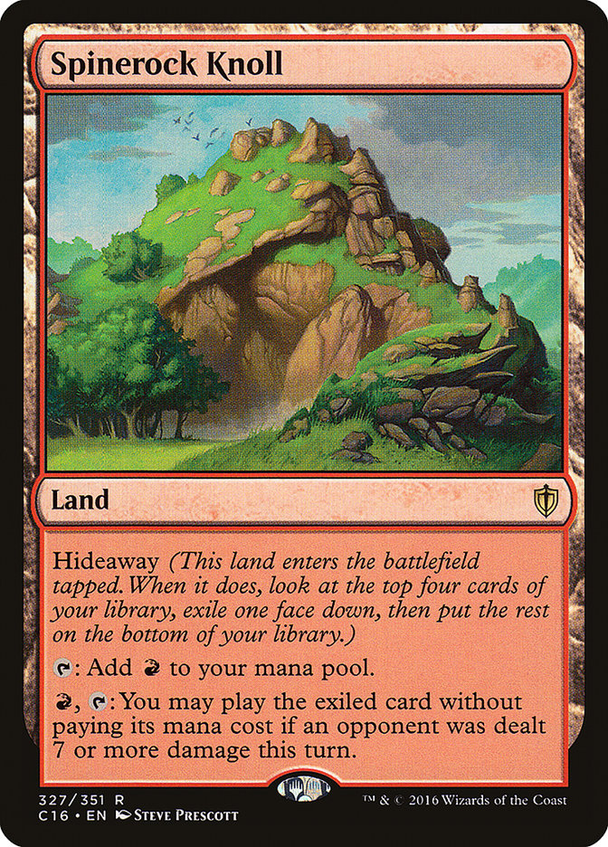 Spinerock Knoll [Commander 2016] | Impulse Games and Hobbies
