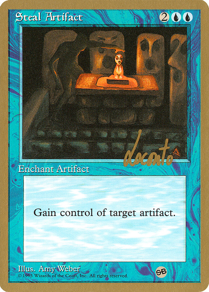 Steal Artifact (Michael Loconto) (SB) [Pro Tour Collector Set] | Impulse Games and Hobbies