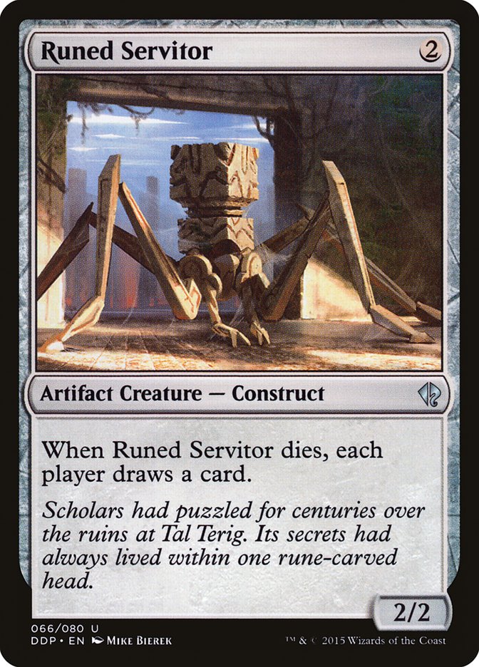 Runed Servitor [Duel Decks: Zendikar vs. Eldrazi] | Impulse Games and Hobbies