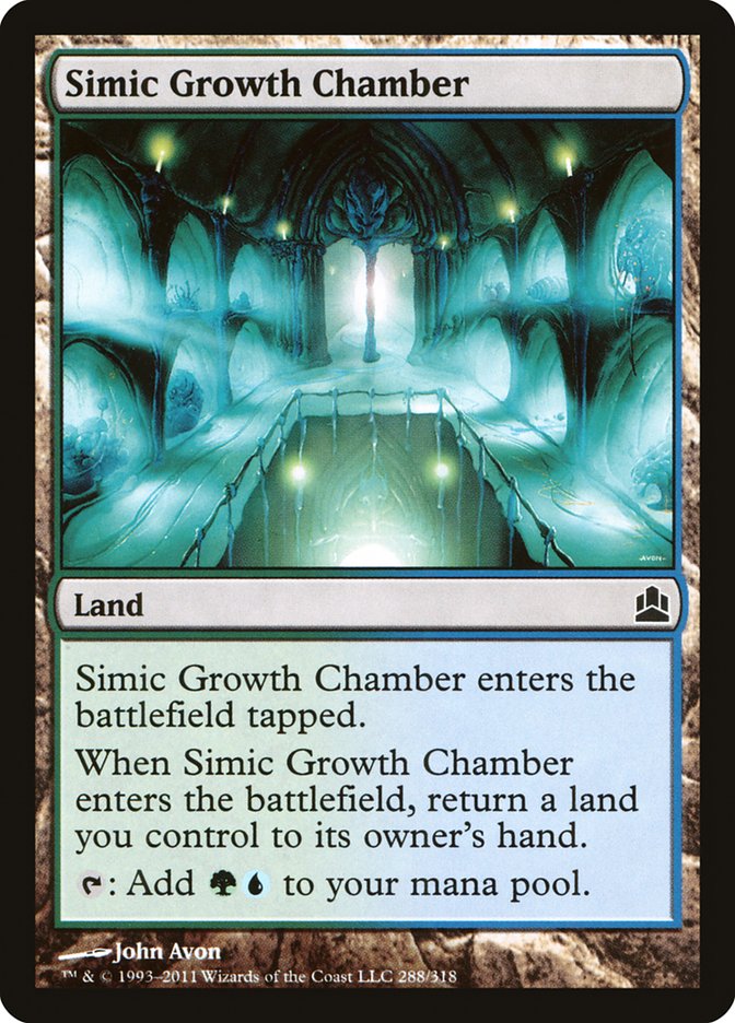 Simic Growth Chamber [Commander 2011] | Impulse Games and Hobbies