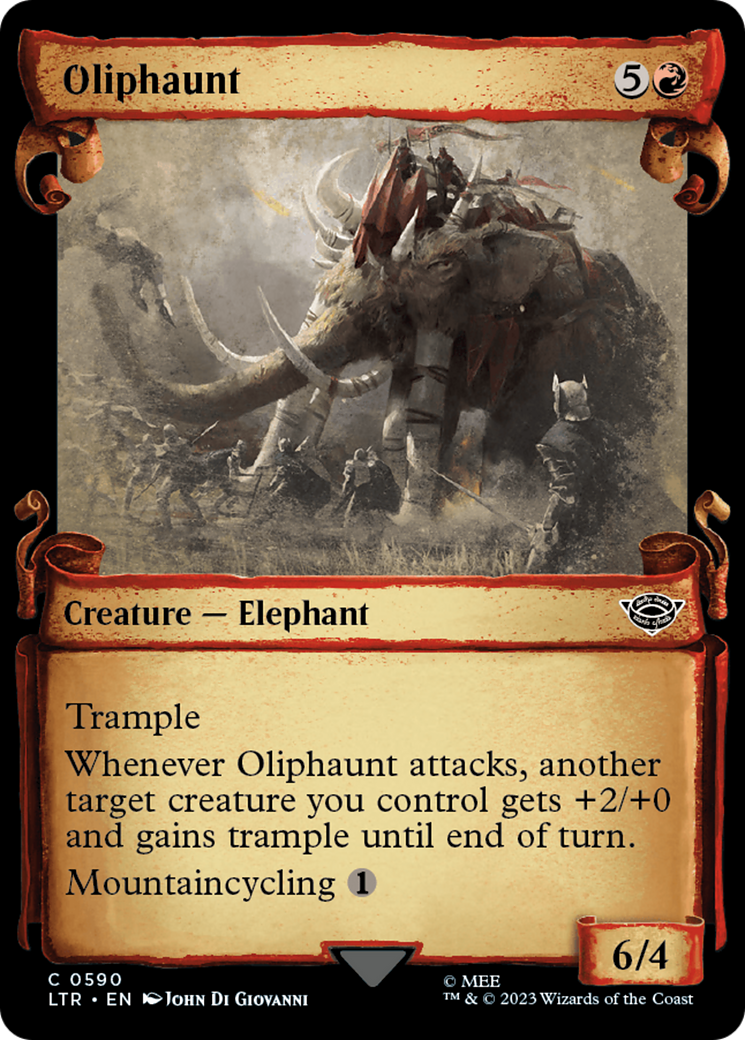 Oliphaunt [The Lord of the Rings: Tales of Middle-Earth Showcase Scrolls] | Impulse Games and Hobbies