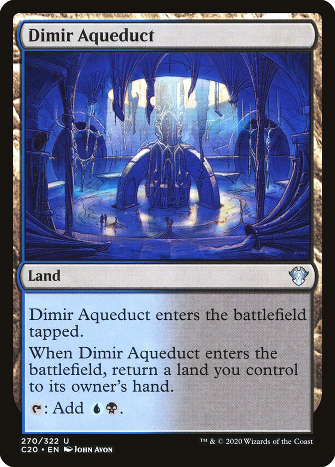Dimir Aqueduct [Commander 2020] | Impulse Games and Hobbies