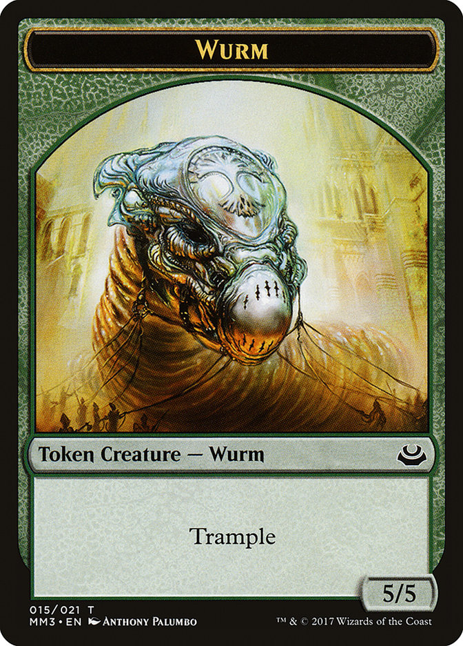 Wurm Token [Modern Masters 2017 Tokens] | Impulse Games and Hobbies