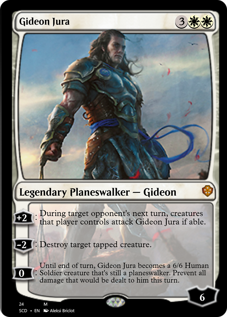 Gideon Jura [Starter Commander Decks] | Impulse Games and Hobbies